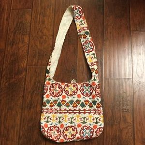 Linen Embroidered Bag